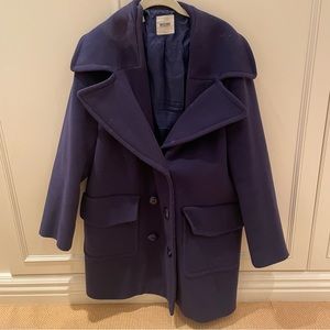 MOSCHINO CHEAP AND CHIC Navy Coat